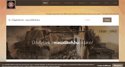 Desktop Screenshot of masodikvh.hu